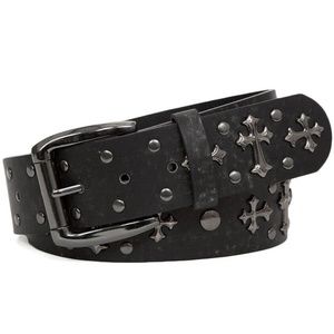 Mens leather belt